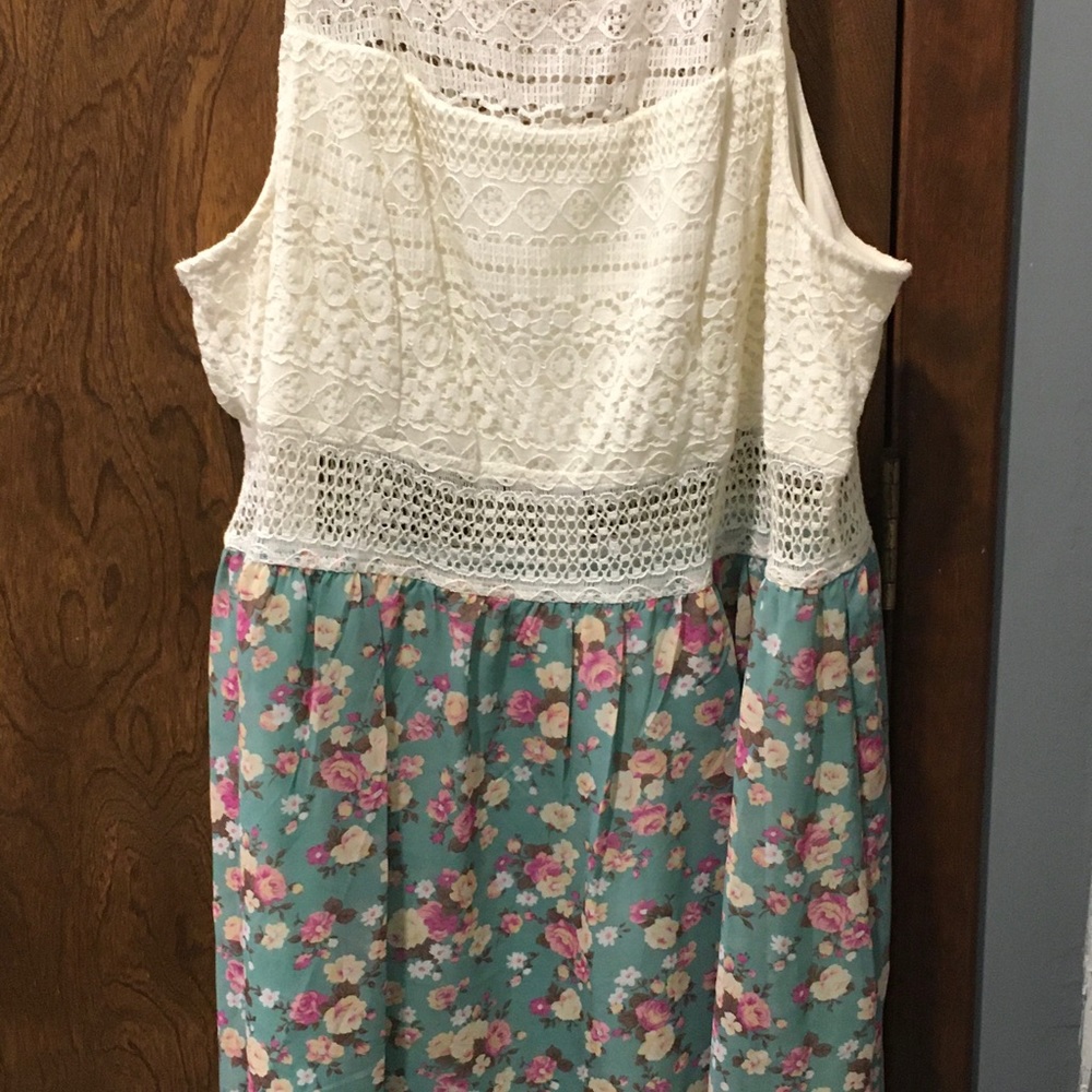 Lace and Floral Dress from Rue21